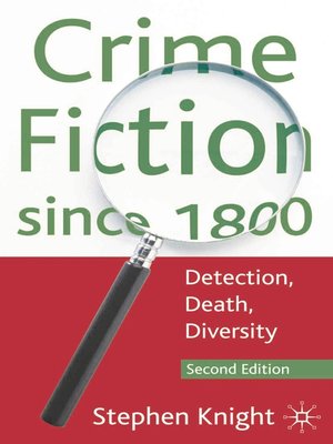 cover image of Crime Fiction since 1800